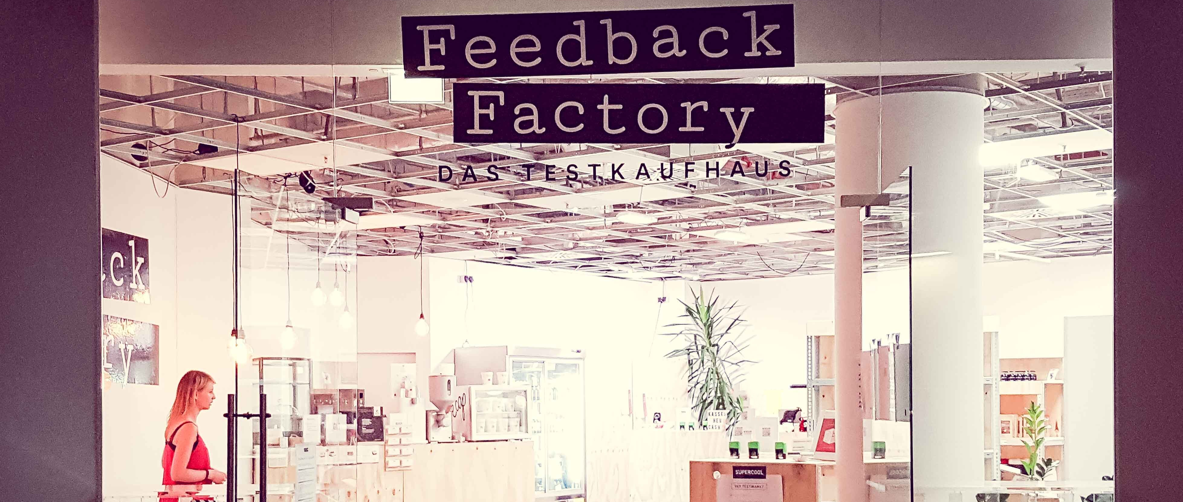 Feedback Factory - <br/>Test Department Store